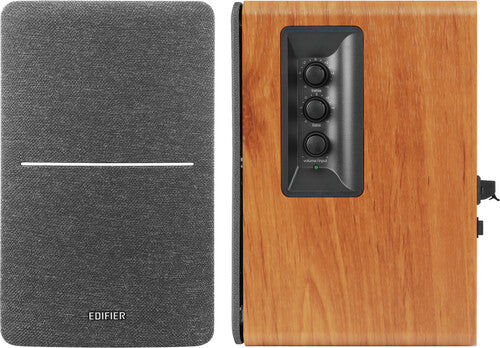 Edifier R1280DBs Bluetooth 5.0 Wireless Desktop/Bookshelf Speakers -42 Watts (Brown)