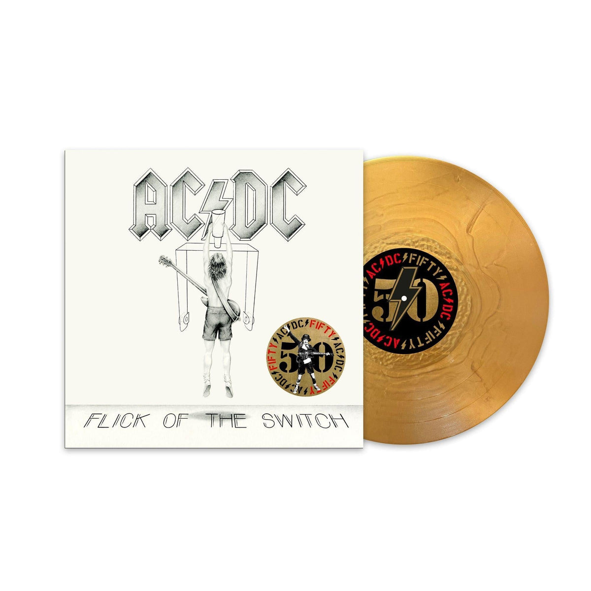 AC/DC - Flick Of The Switch - Gold (Vinyl LP)