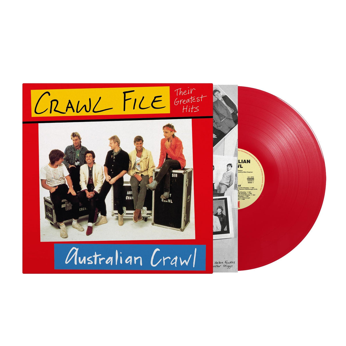 Australian Crawl - Crawl File - Red (Vinyl LP)