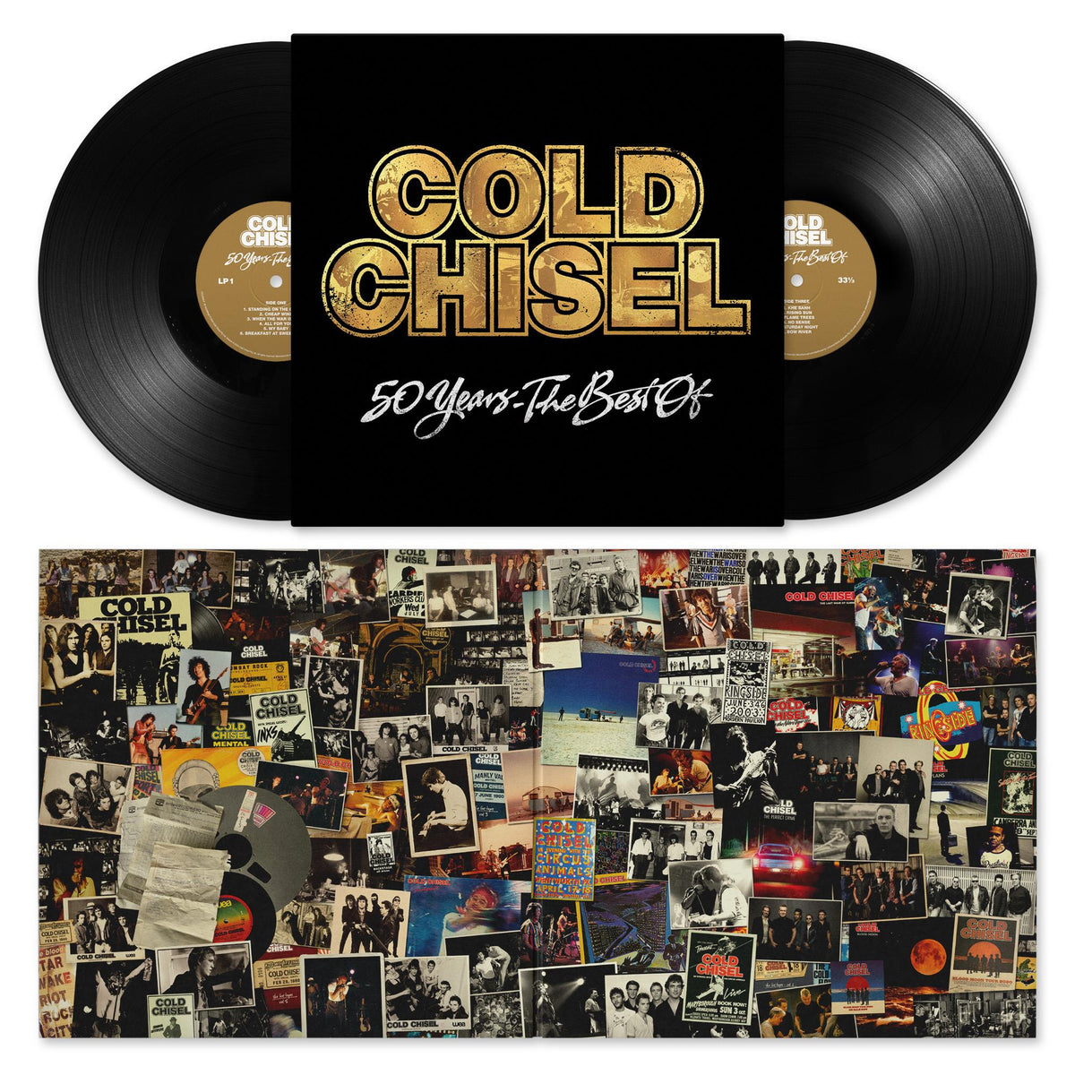 Cold Chisel – 50 Years: The Best Of - (Vinyl LP)