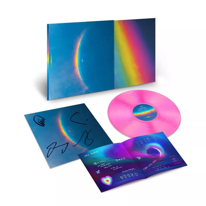 Coldplay - Moon Music - Pink Eco Autographed (Vinyl LP)