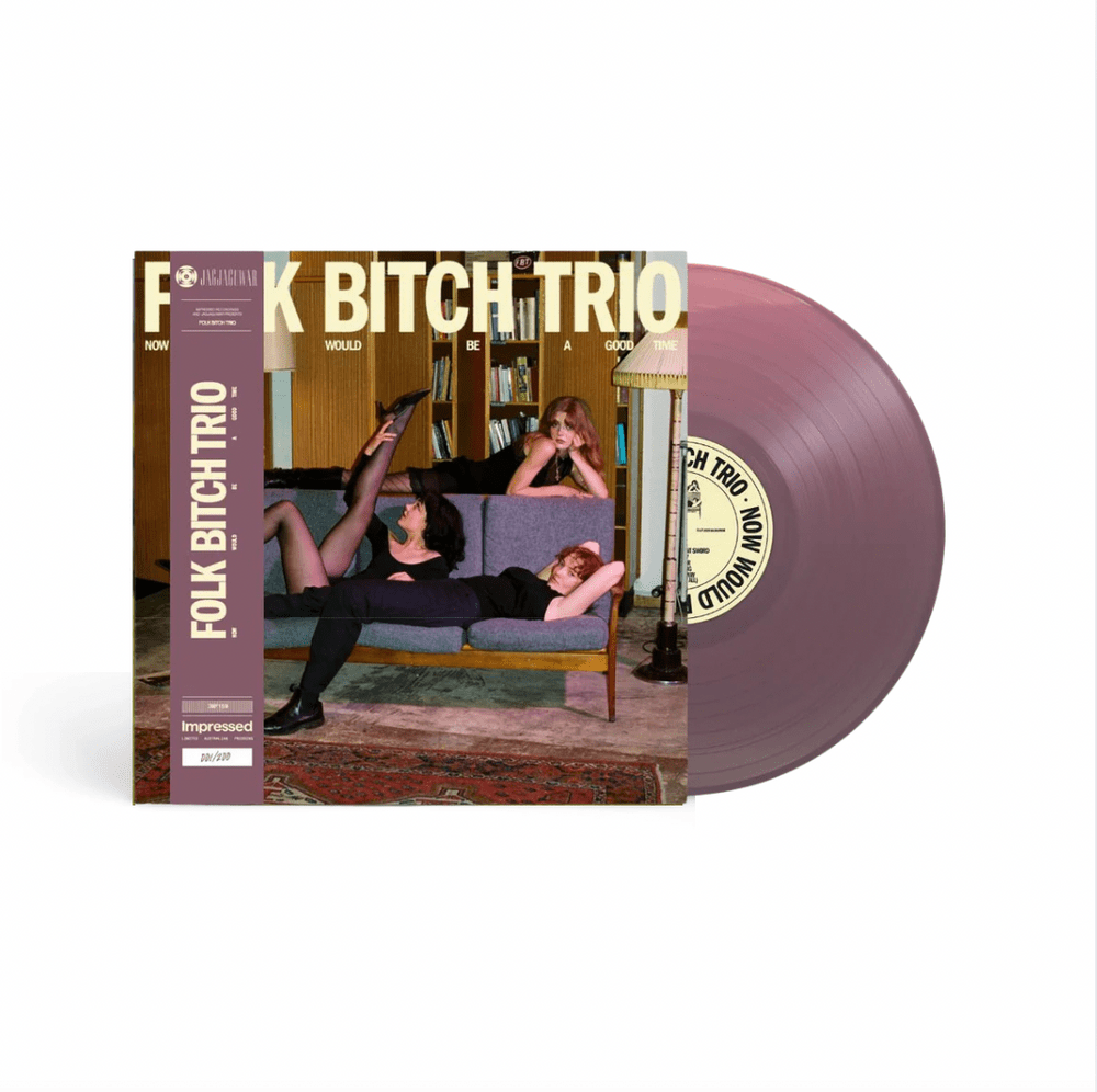 Folk Bitch Trio - Now Would Be A Good Time - Purple 【Vinyl LP 】