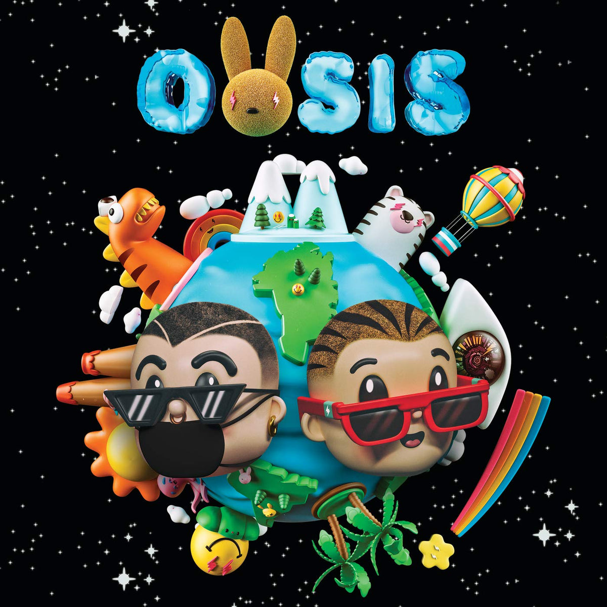 J Balvin & Bad Bunny - Oasis - (Vinyl LP)