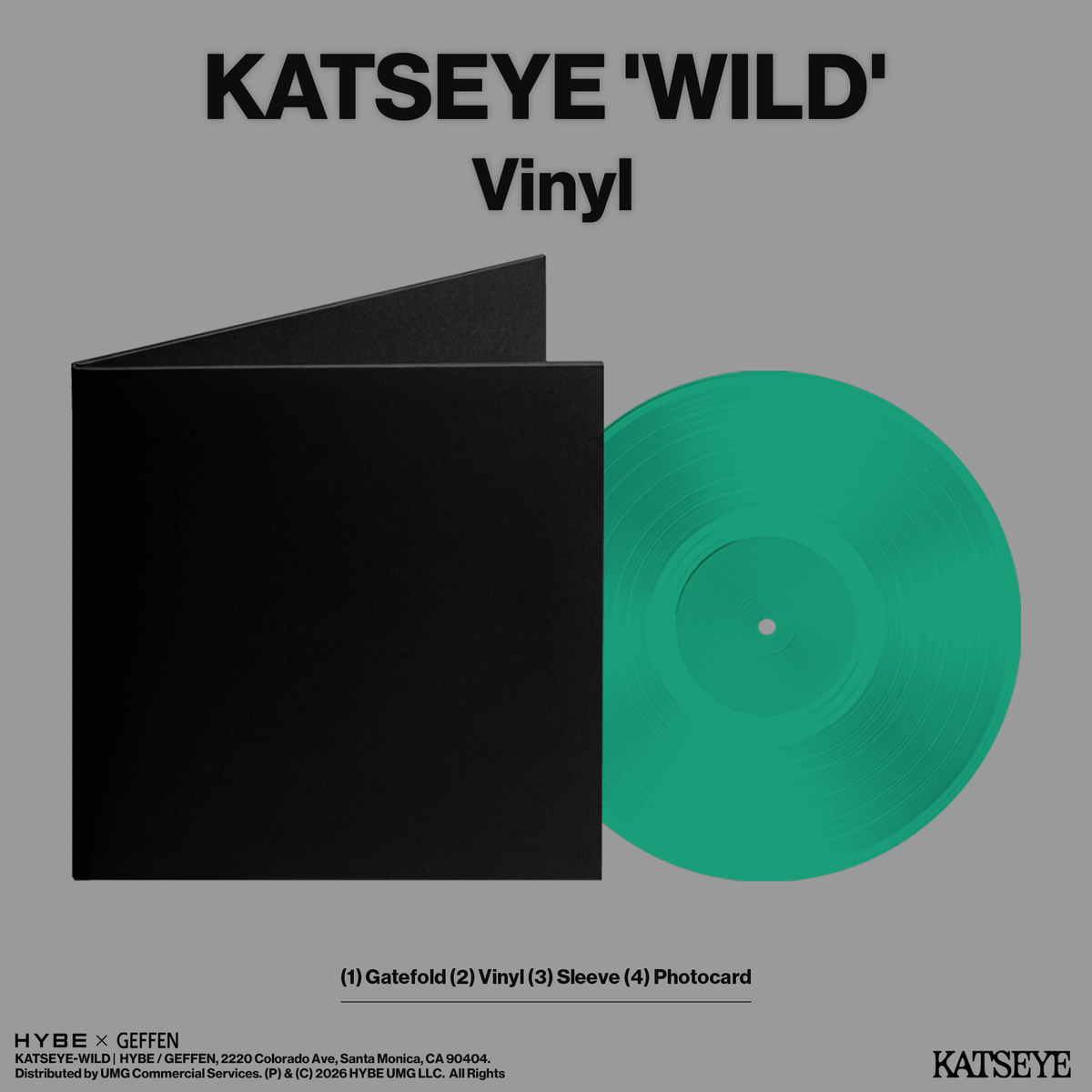 Katseye - Wild - Jade (Vinyl LP)