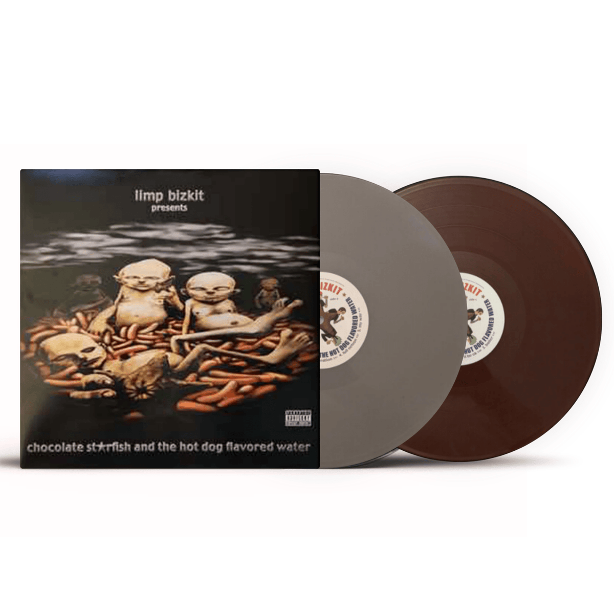 Limp Bizkit - Chocolate Starfish and The Hotdog Flavoured Water - Opaque Grey & Brown 【Vinyl LP 】