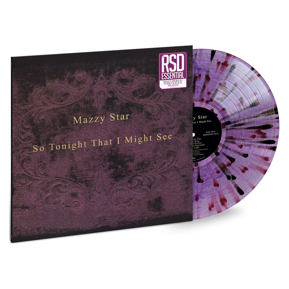 Mazzy Star - So Tonight That I Might See - Violet Smoke with Purple & Black Splatter (Vinyl LP)