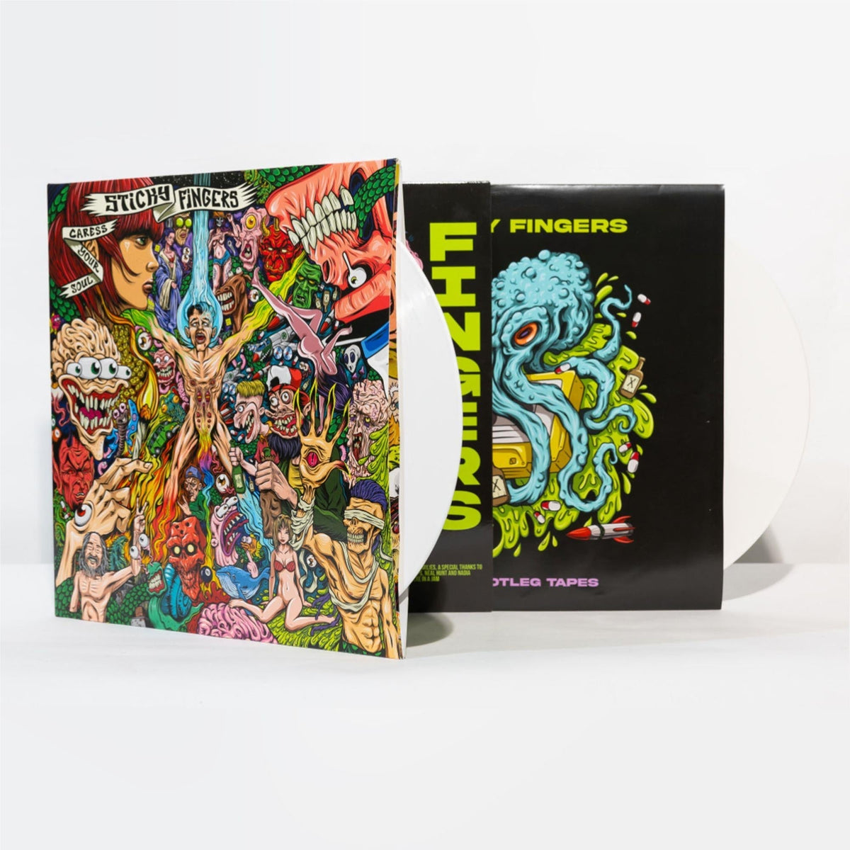 Sticky Fingers - Caress Your Soul - 10th Anniversary White 【Vinyl LP 】