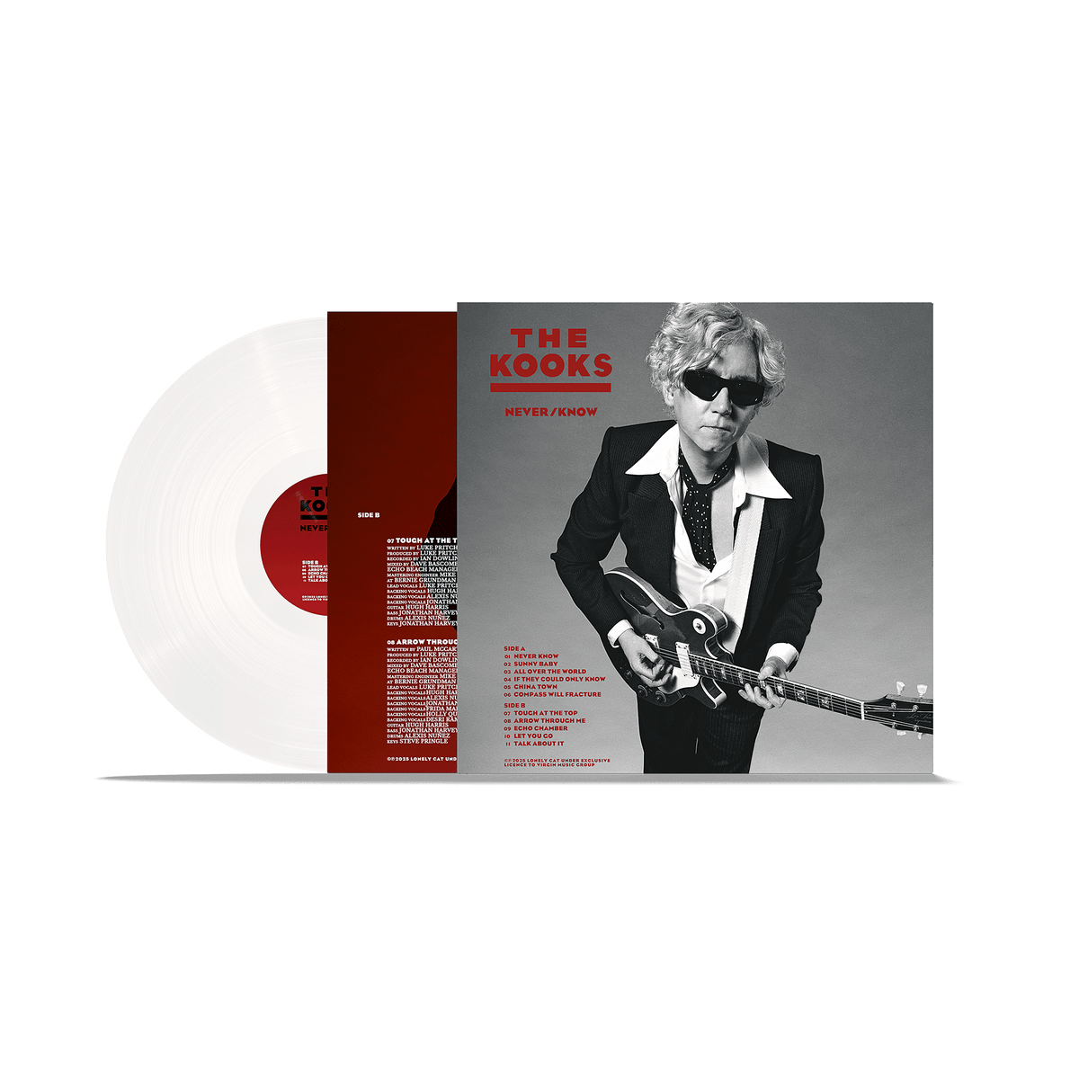 The Kooks - Never/Know - White 【Vinyl LP 】