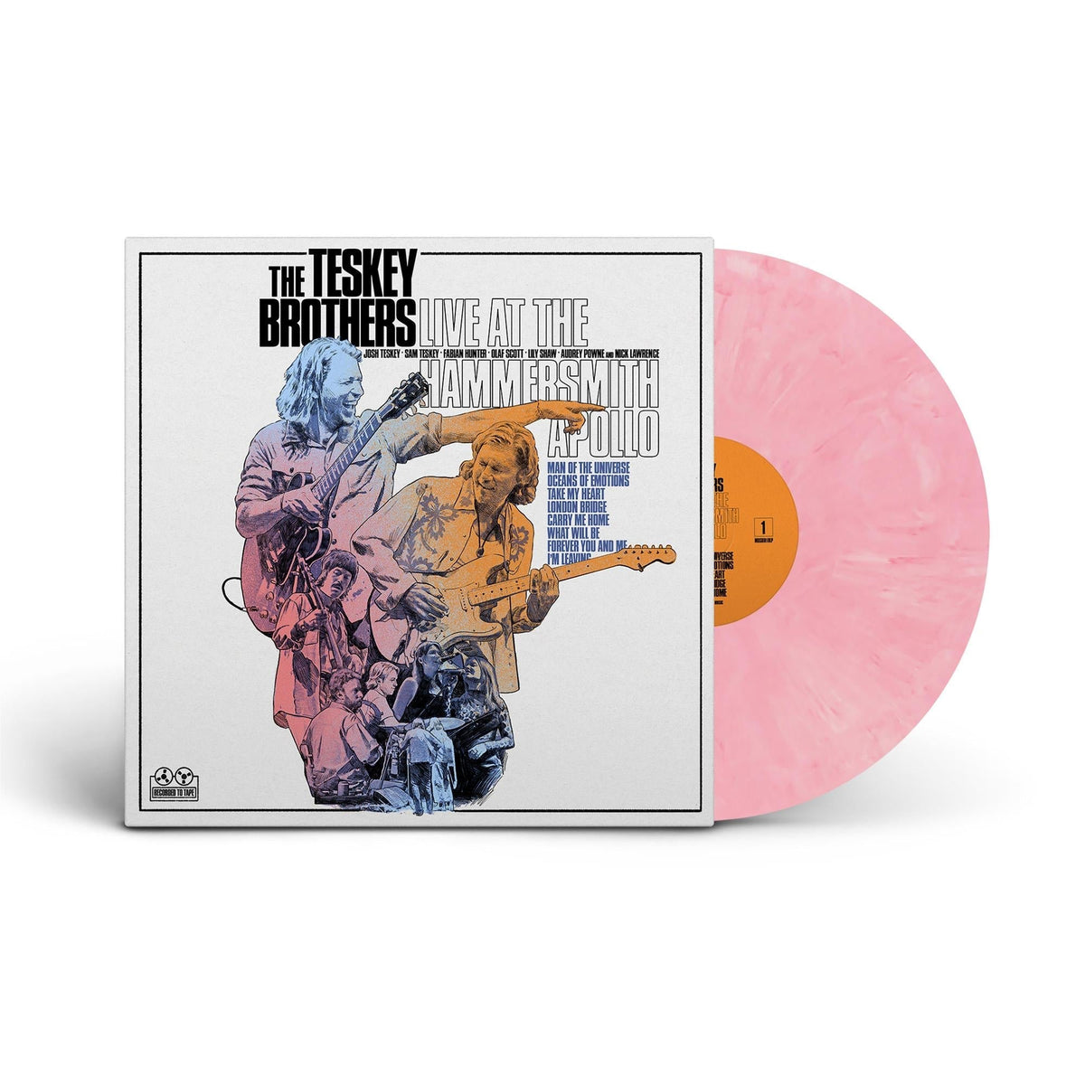 The Teskey Brothers - Live At The Hammersmith Apollo - Pink 【Vinyl LP 】