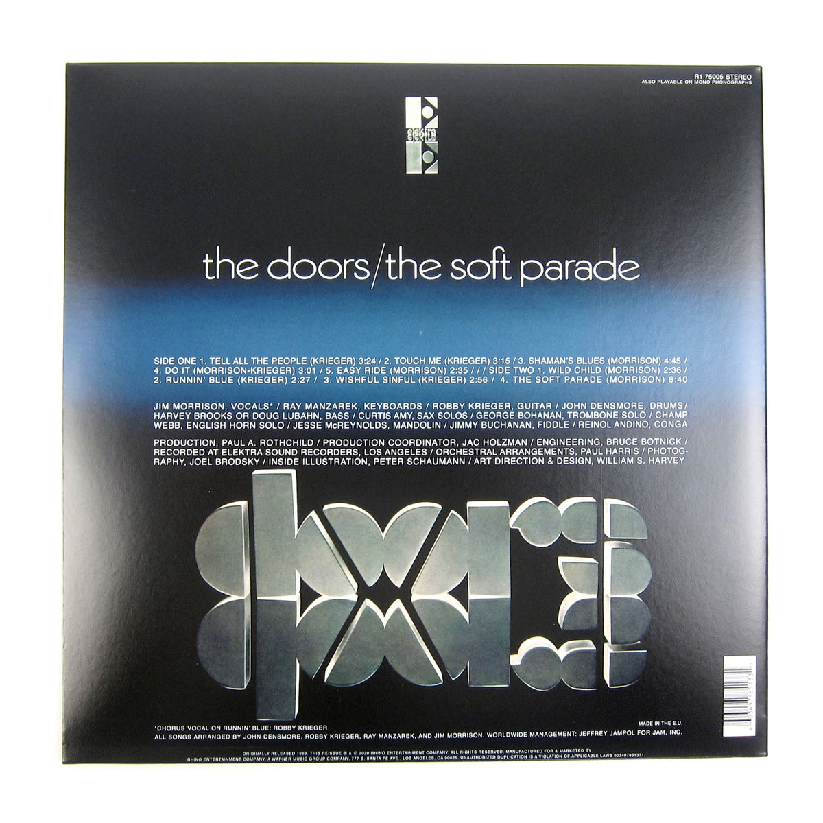 The Doors: Soft Parade - 50th Anniversary Remaster Edition (180g) {Vinyl LP}