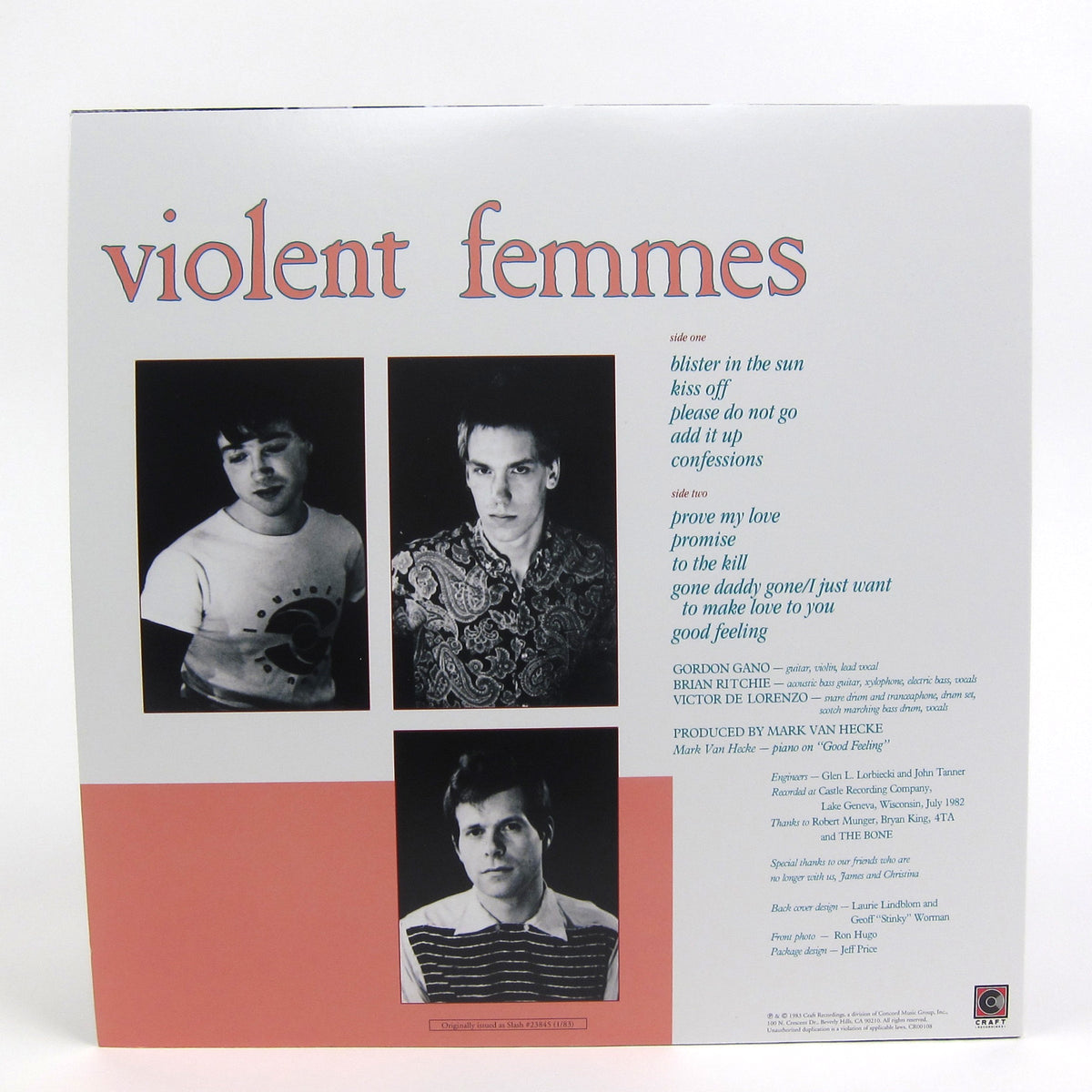 Violent Femmes: Violent Femmes (180g) {Vinyl LP}