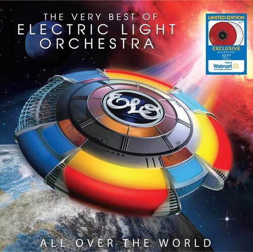 Electric Light Orchestra - All Over The World: The Very Best Of Electric Light Orchestra 2LP (Walmart Exclusive) (Red & White Colored Vinyl)