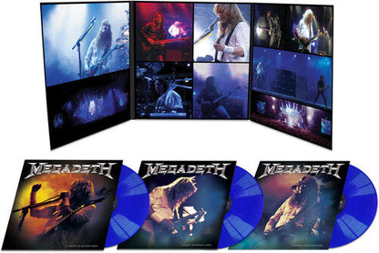 Megadeth - A Night In Buenos Aires 3LP (Colored Vinyl, Blue)