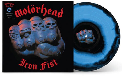 Motorhead - Iron Fist 2LP (Black/Blue Swirl Vinyl)
