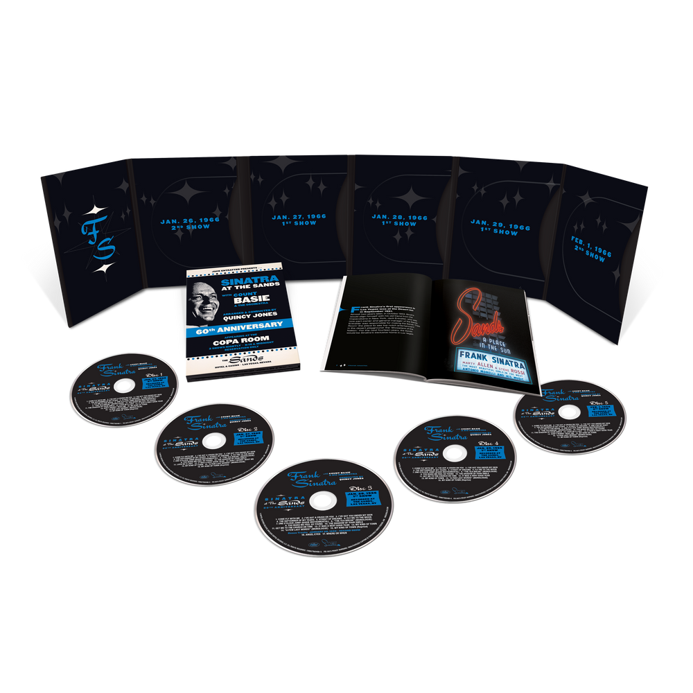 Frank Sinatra - Sinatra at the Sands - 60th Anniversary 5CD (Deluxe 5 Disc) (Preorder: Ships October 23, 2026)