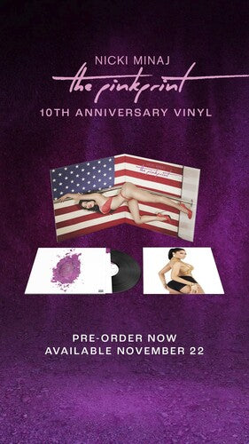 Nicki Minaj - The Pinkprint 2LP (10th Anniversary Edition, Gatefold LP Jacket)