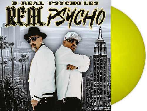 B-Real & Psycho Les - Real Psycho LP (Limited Edition, Yellow Colored Vinyl, Indie Exclusive)