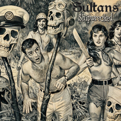 The Sultans - Shipwrecked LP (Splatter Colored Vinyl, Remastered)