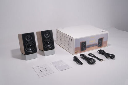 Edifier M60 Bluetooth Compact Desktop 2.0 Speakers- Hi Res - 66 Watts (Black)