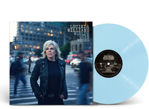 Lucinda Williams - World's Gone Wrong LP (Indie Exclusive, Sky Blue Colored Vinyl)