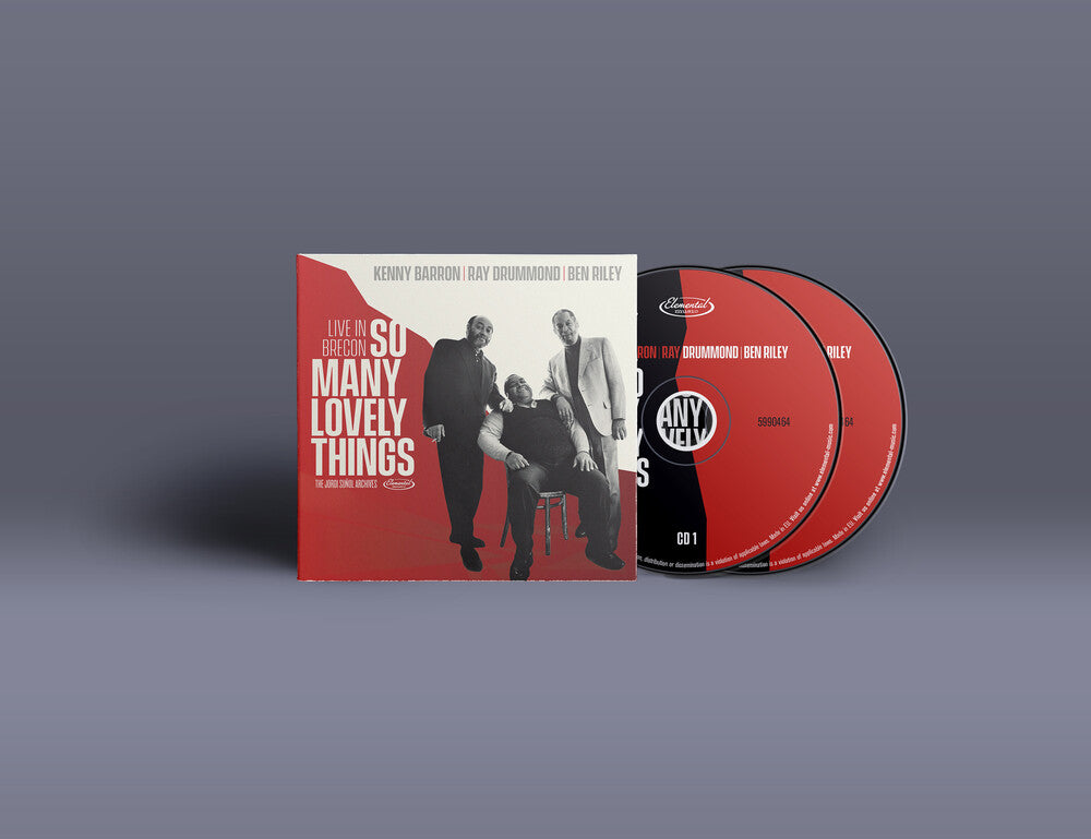 Kenny Barron  / Drummond,Ray / Riley,Ben - So Many Lovely Things: Live In Brecon CD (Deluxe, Limited Edition)