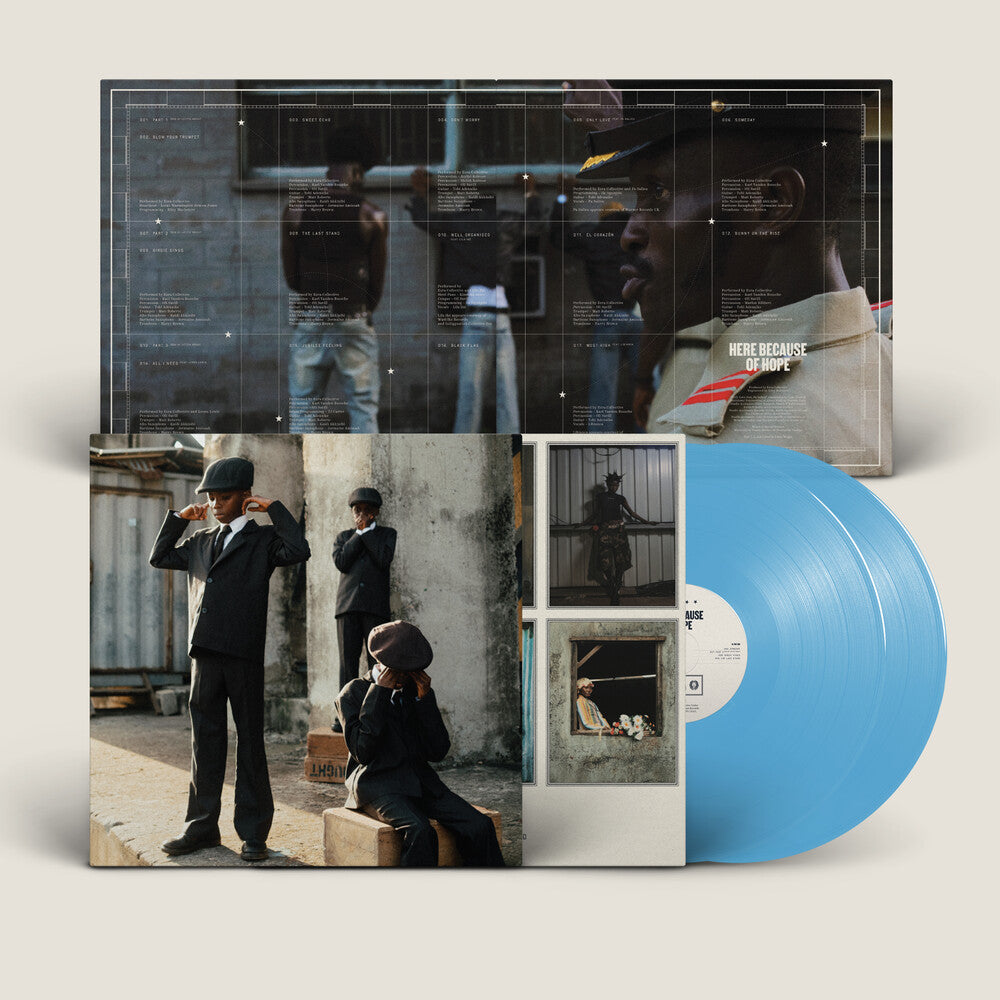 Ezra Collective - Here Because Of Hope LP (Translucent Blue)