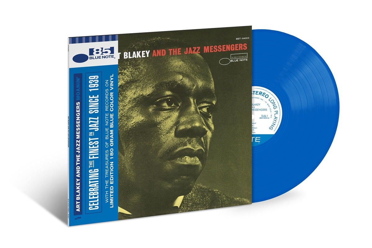 Art Blakey and The Jazz Messengers - Moanin' LP (Indie Exclusive, Limited Edition, Colored Vinyl, Blue)
