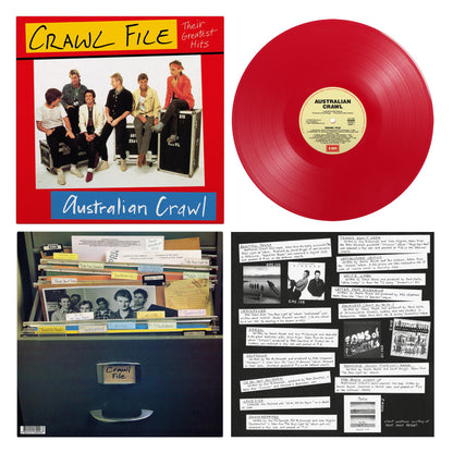 Australian Crawl - Crawl File - Red (Vinyl LP)