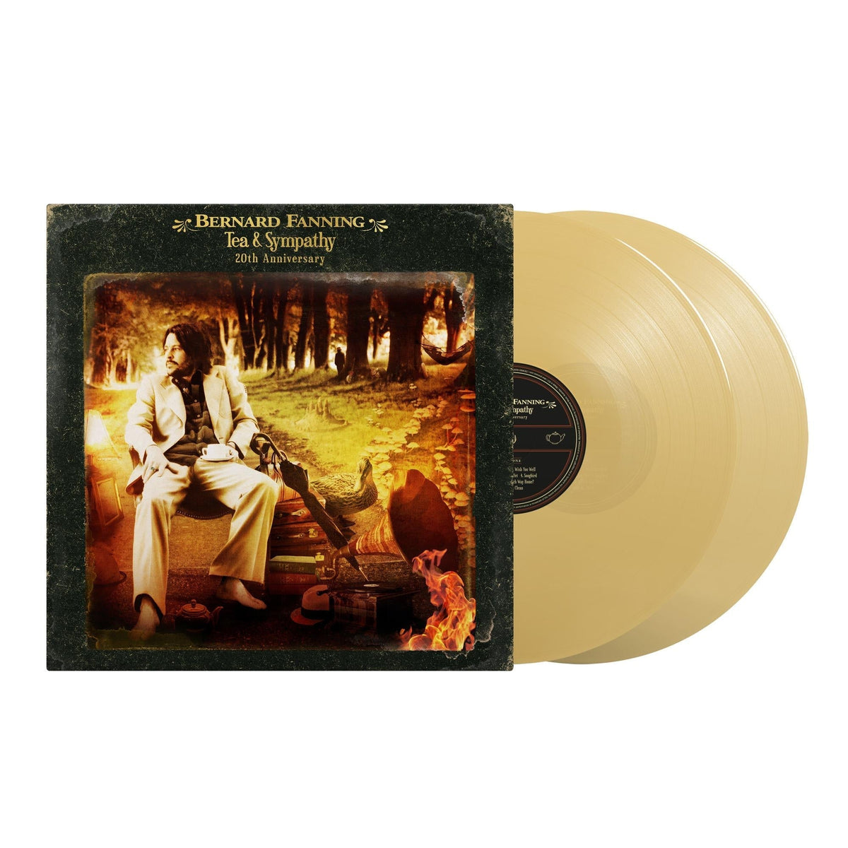 Bernard Fanning - Tea & Sympathy - 20th Anniversary Transparent Brew-Toned