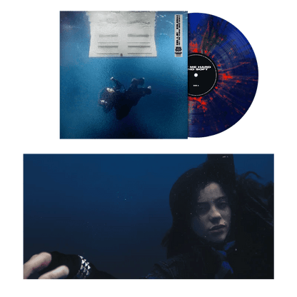 Billie Eilish - Hit Me Hard And Soft - Anniversary Dark Blue & Orange Splatter (Vinyl LP)