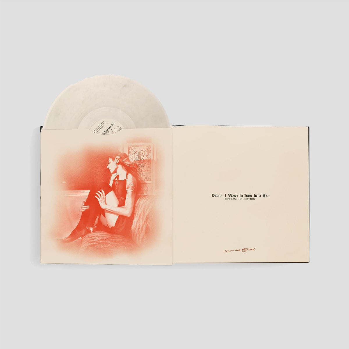 Caroline Polachek - Desire, I Want To Turn Into You: Everasking Edition - Milky Clear 【Vinyl LP 】