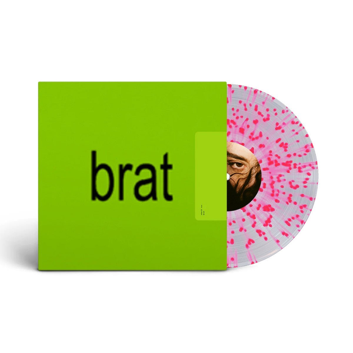 Charli XCX - Brat - Clear and Pink (Vinyl LP)