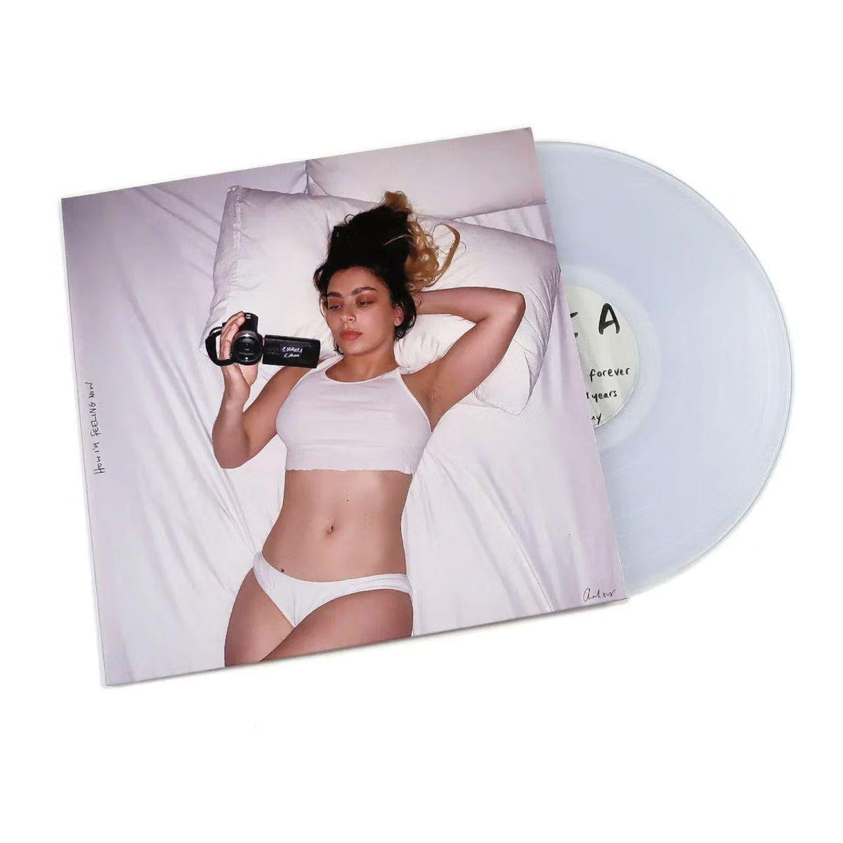 Charli XCX - How I'm Feeling Now - Clear LP Vinyl Record
