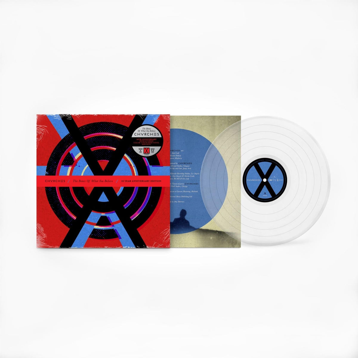 CHVRCHES - The Bones Of What You Believe - 10th Anniversary Clear (Vinyl LP)
