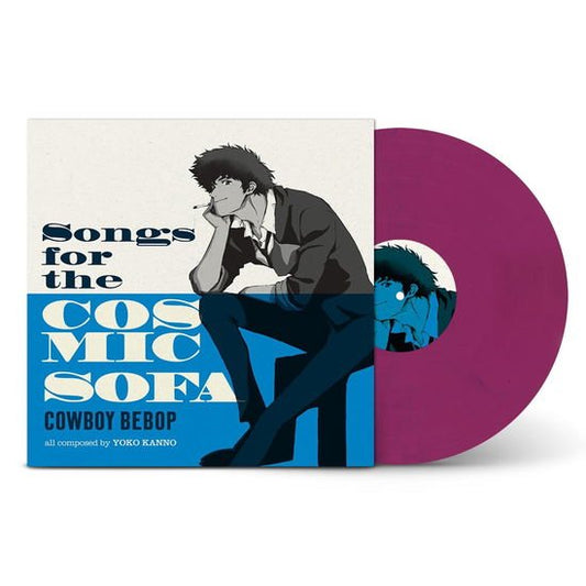 Cowboy Bebop - Songs for the Cosmic Sofa - Pink  & Dark Blue Marble (Vinyl LP)