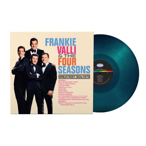 Frankie Valli & The Four Seasons - Greatest '60s Hits - Sea Blue vinyl LP Record