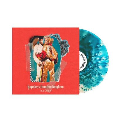 Halsey - Hopeless Fountain Kingdom - Clear with Teal Splatter (Vinyl LP)