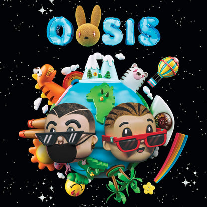 J Balvin & Bad Bunny - Oasis - (Vinyl LP)