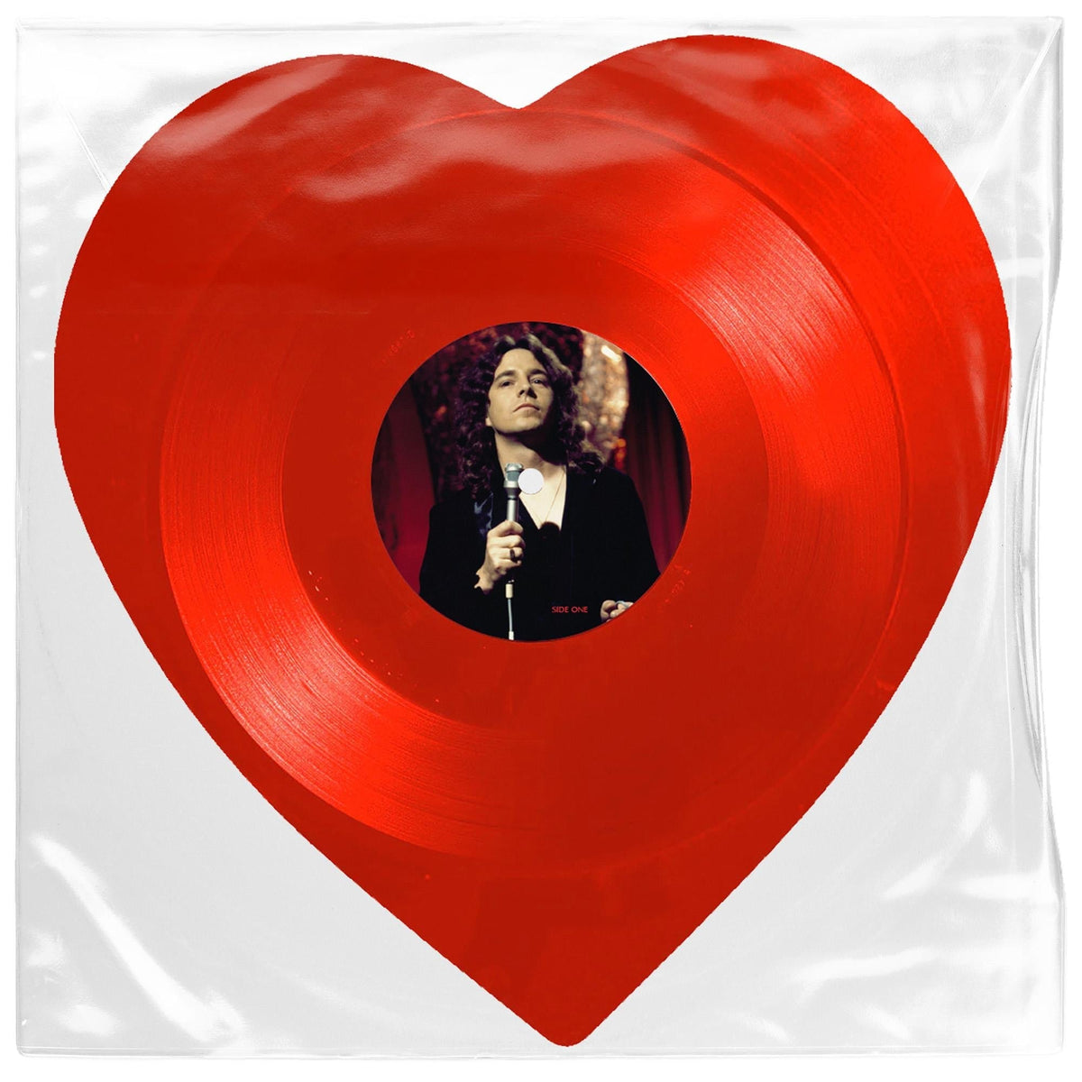 John Paul Young - Love Is In The Air - Heart Shaped 12" Vinyl Single Record