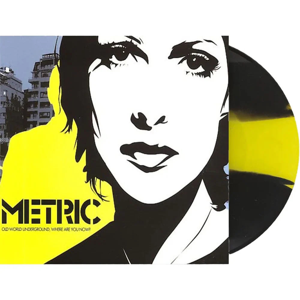 METRIC - Old World Underground, Where are You now? LP (BLACK & YELLOW TWIST INDIE EXCLUSIVE)