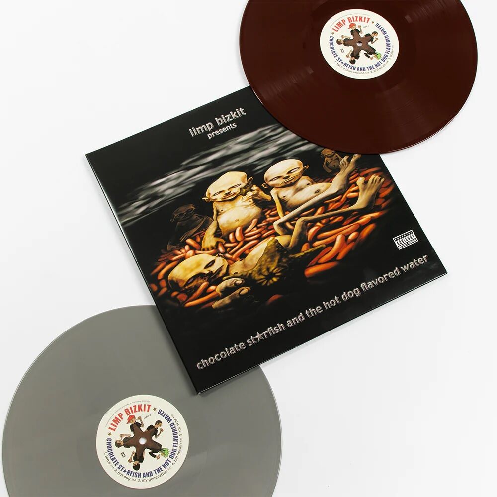 Limp Bizkit - Chocolate Starfish and The Hotdog Flavoured Water - Opaque Grey & Brown 【Vinyl LP 】