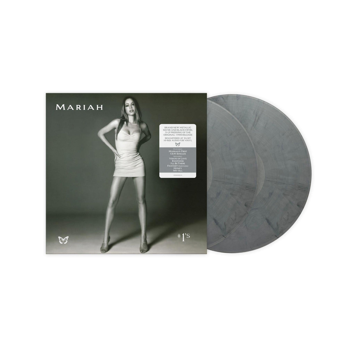 Mariah Carey - #1’s - Metallic Silver (Vinyl LP)