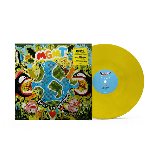 MGMT - Time To Pretend - Banana Yellow (Vinyl LP)