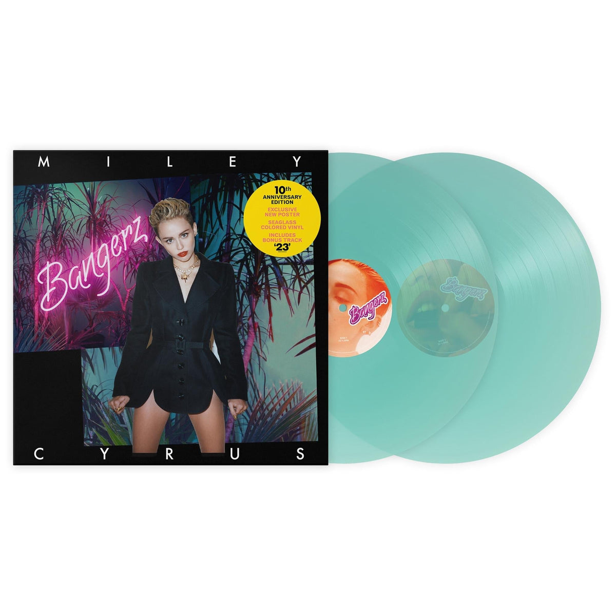 Miley Cyrus - Bangerz - 10th Anniversary Sea Glass (Vinyl LP)
