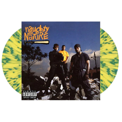 Naughty By Nature – S/T 2LP (30th Anniversary Edition, 140g, Blue & Yellow Splatter Vinyl)