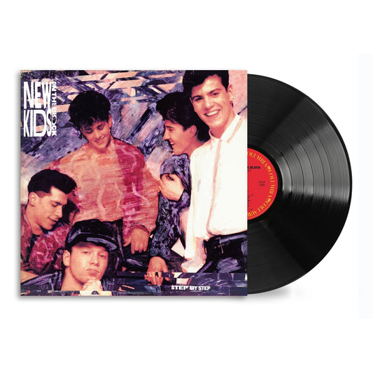 New Kids on the Block - Step By Step - (Vinyl LP)