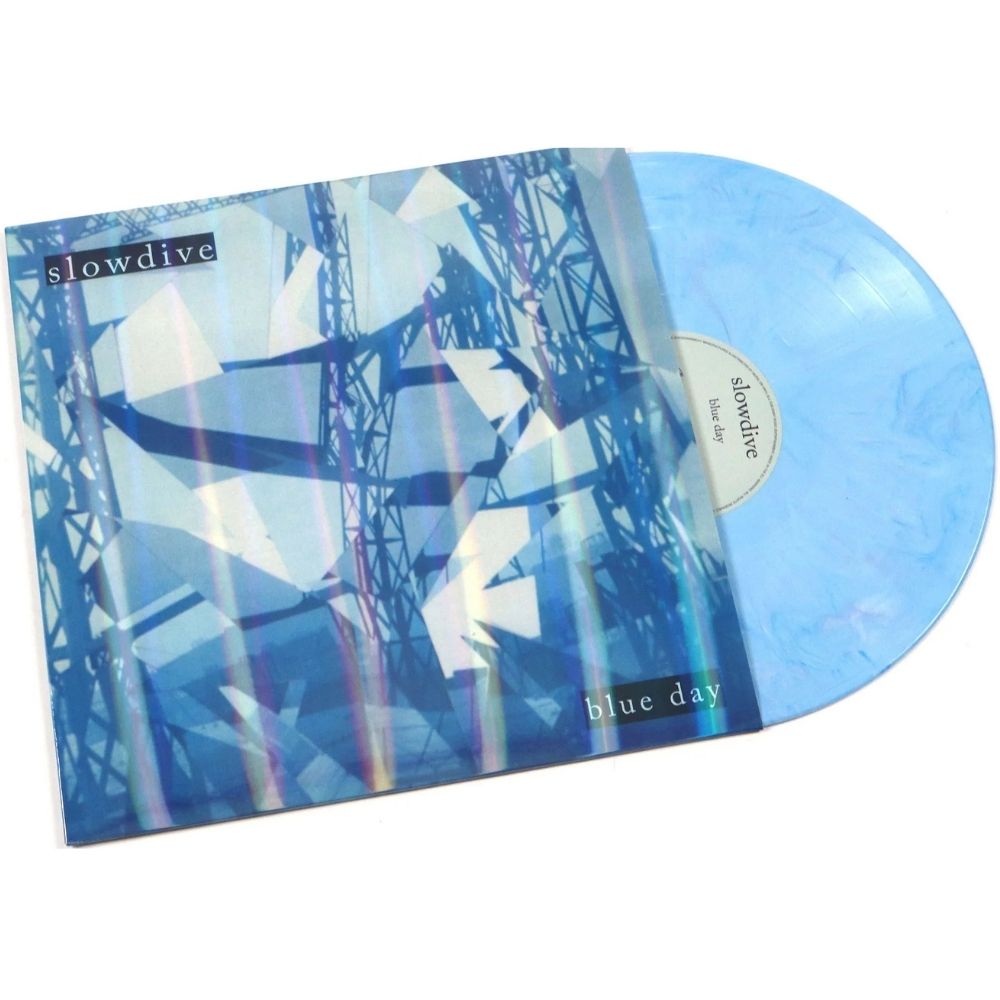 Slowdive - Blueday - Blue and White Marbled (Vinyl LP)