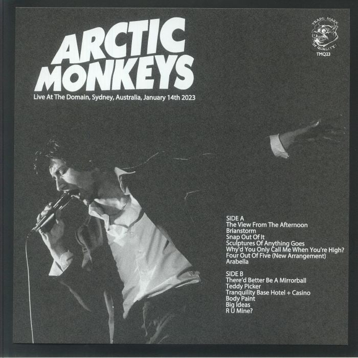 The Arctic Monkeys - Live At The Domain Sydney Australia January 14th 2023 - Yellow 【Vinyl LP 】