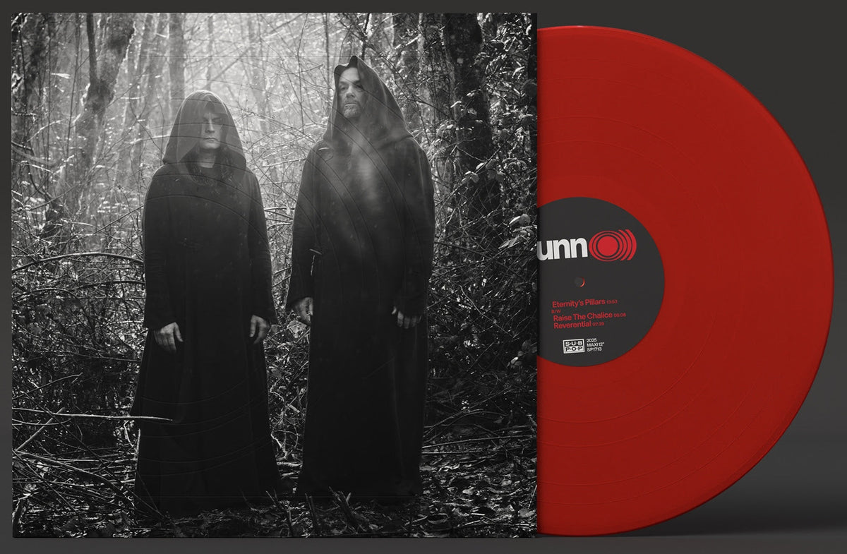 Sunn O))) - Eternity's Pillars b/w Raise the Chalice & Reverential LP (Red Colored Vinyl)