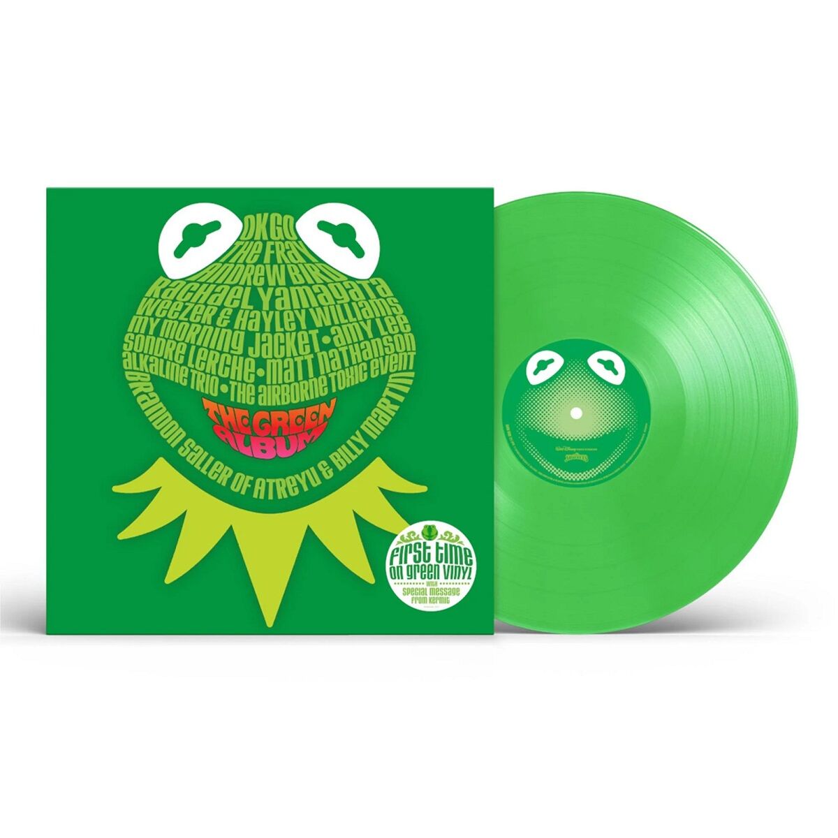 Various Artists - The Muppets: The Green Album - Green (Vinyl LP)